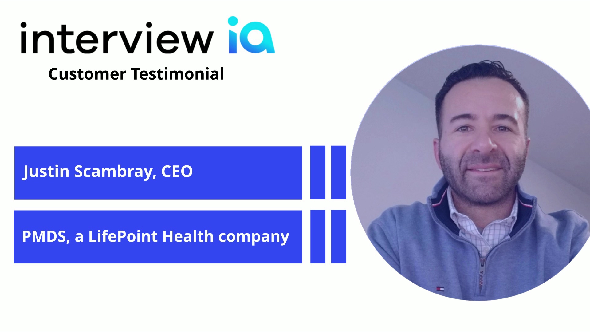 Justin Scambray PMDS Testimonial